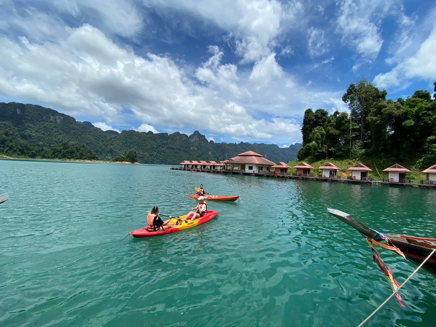 Standard Raft Khao Sok Jungle & Lake 3 Day 2 Night (Standard Raft House) | Khaolak ...